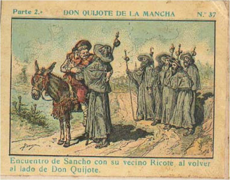 Ilustración: Sancho y Ricote